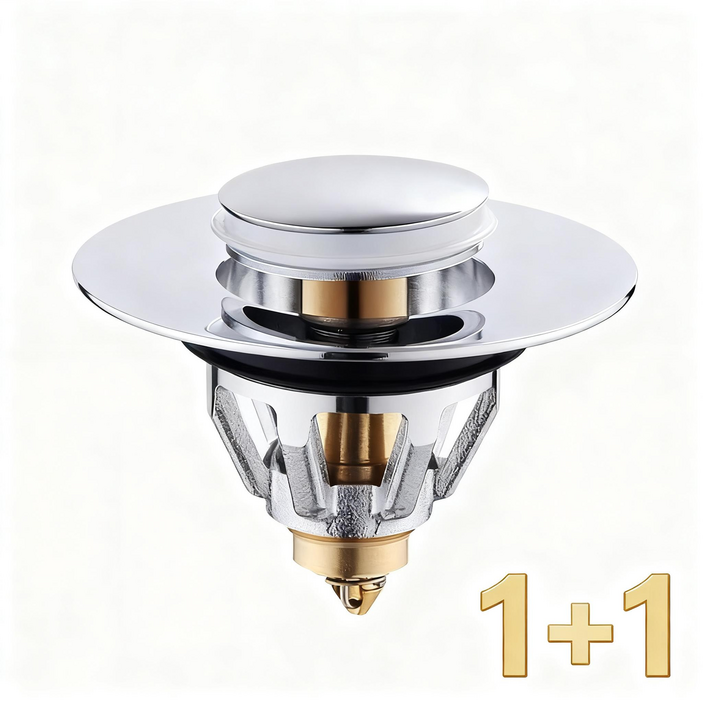 손으로 누르는 원터치 세면대 팝업 성능좋은 물마개