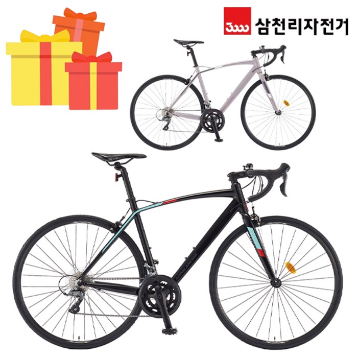 삼천리 완조립 2023 아팔란치아 700C XRS 16 알루미늄 사이클 입문용 로드 자전거, 라일락실버, 색상:라일락실버 / 사이즈:510, 상세 설명 참조