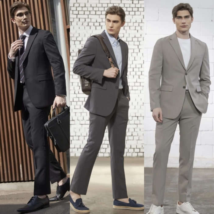 [워모]25SS 프리미엄 퍼펙트핏 썸머 수트 2세트