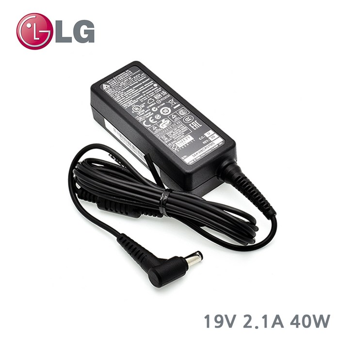 LG 정품 19V 2.1A 40W 외경 5.5m 노트북 어댑터 충전기 ADP-40KD BB, ADP-40KD BB, 1개