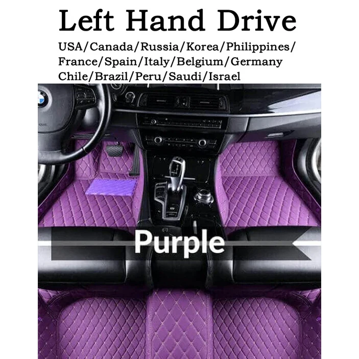 메르세데스 벤츠 C 클래스 스테이션 왜건 W205 용 품질 자동차 바닥 매트 2015 ~ 2020 먼지 방지 패드는 마