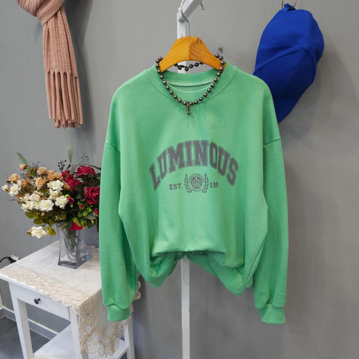 루미노스 크라운 쭈리 간절기 맨투맨