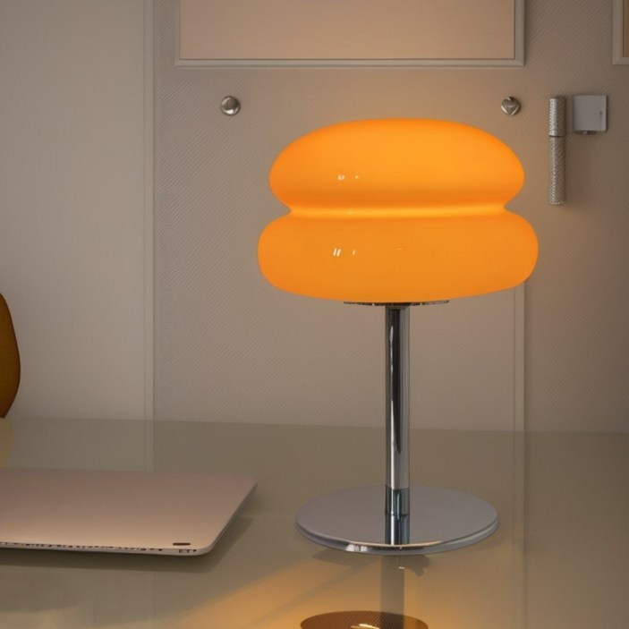 에이무드 모던 미드센츄리 LED 조명, 오렌지