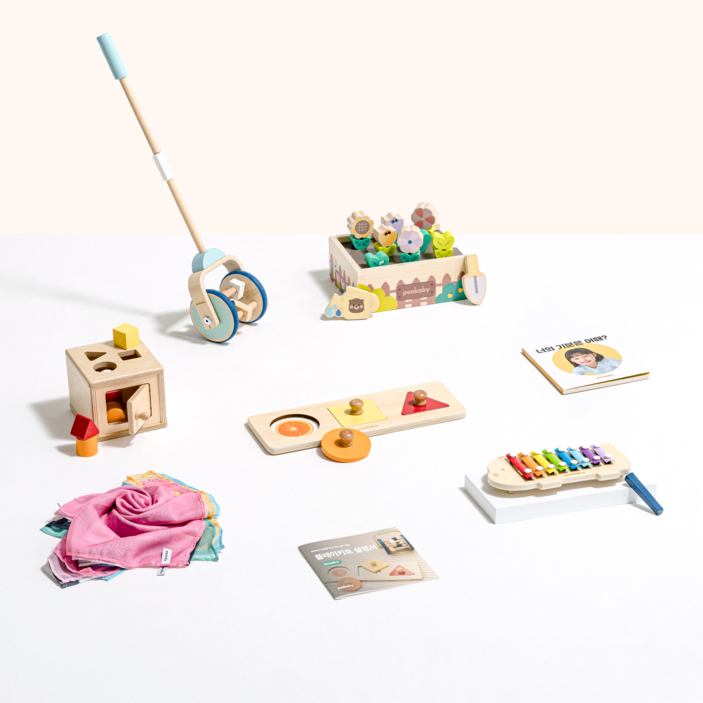 피카비 플레이키트 Growth 2 1516개월 몬테소리교구 돌아기장난감