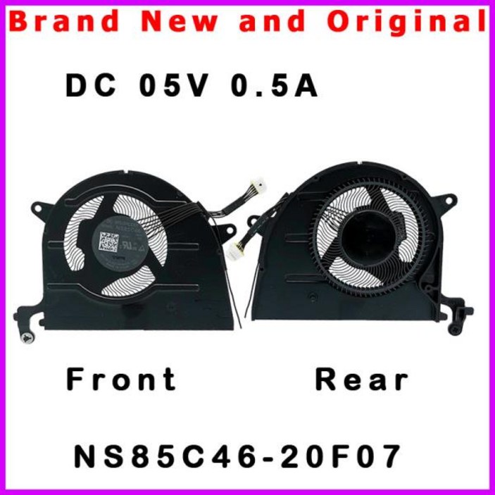 레노버 씽크패드 X13 X390 노트북용 방열판 CPU 쿨러 냉각 팬 라디에이터 ND55C5318G02 DC05V 0.5A 6 와이어 5 핀 5H40W3668