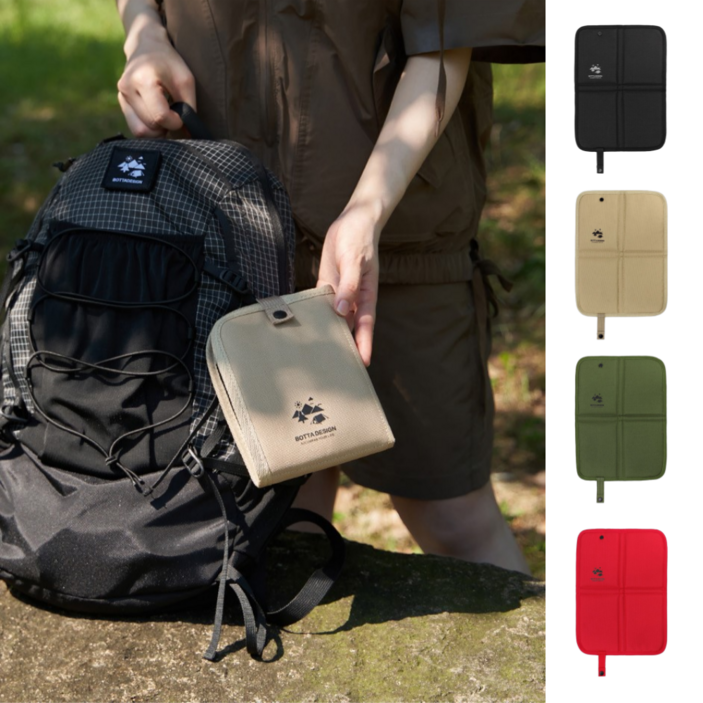 MAMOMA  접이식 휴대용 1인 등산 캠핑 감성 방석