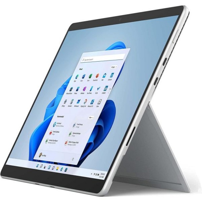 Microsoft Surface Pro 8 태블릿 i5-1145G7 12.3인치 터치스크린 디스플레이 인텔 코어 i5 8GB RAM 256GB SSD Windows 11 Pro