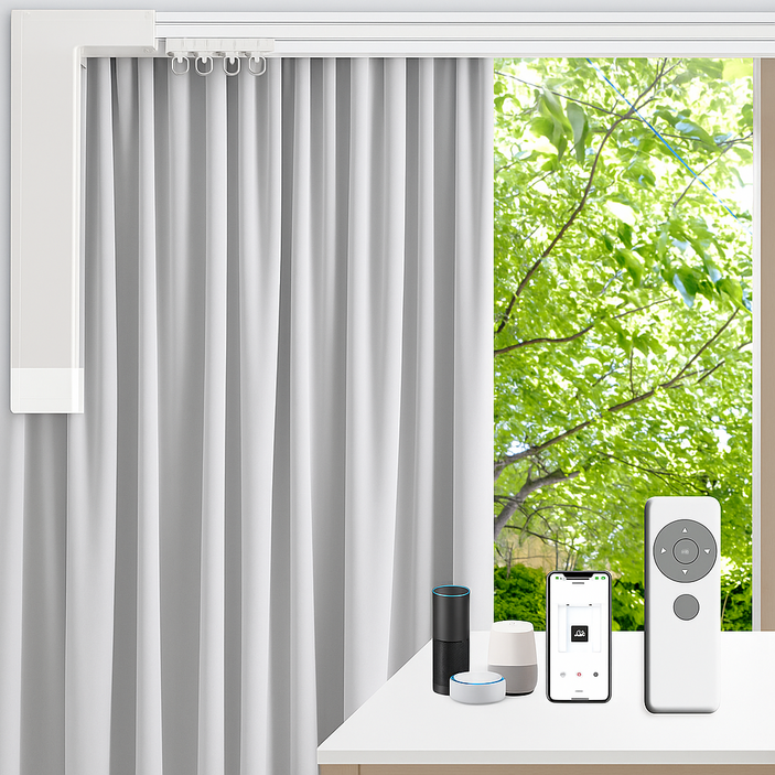 스마트 무선 전동 커튼레일