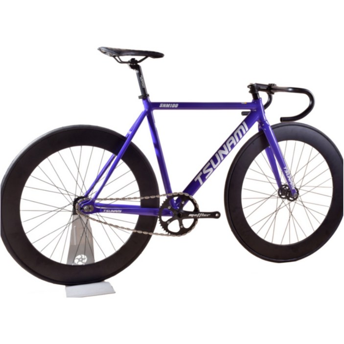 픽스트라 TSNAMI 픽시 자전거 정품 입문용 충격흡수 레이싱 로드 고정 기어, 1개, 180cm, 블랙 레이싱