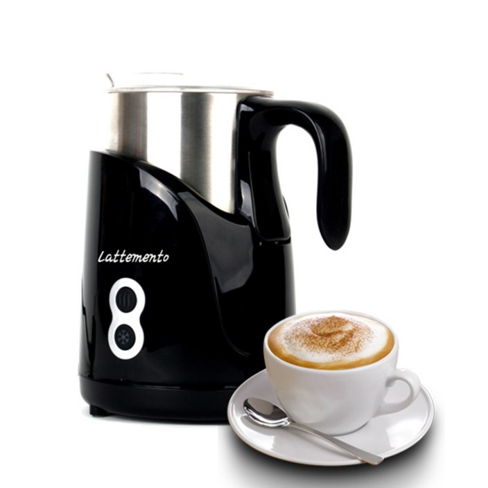 라떼멘토 인덕션 우유거품기 LM400, LM400 블랙, 블랙