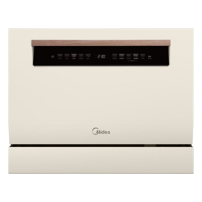 마이디어 카운터탑 앱연동 자동문열림 식기세척기 6인용, 아이보리, MDWTT0608(A)-KR, 방문설치