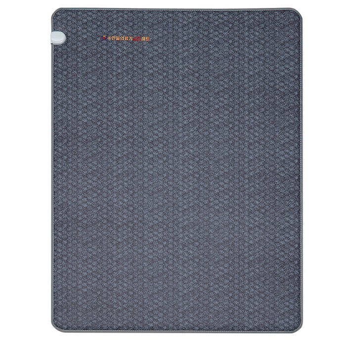 한일의료기 그래핀 방수원단 헥사이클 다크그레이 디지털 전기매트, 퀸사이즈더블(150 x 200 cm)