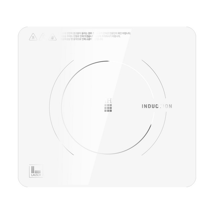 라우쉬 로얄 쿼드 인덕션 1구 화이트, LIHLN6000W, 일반형