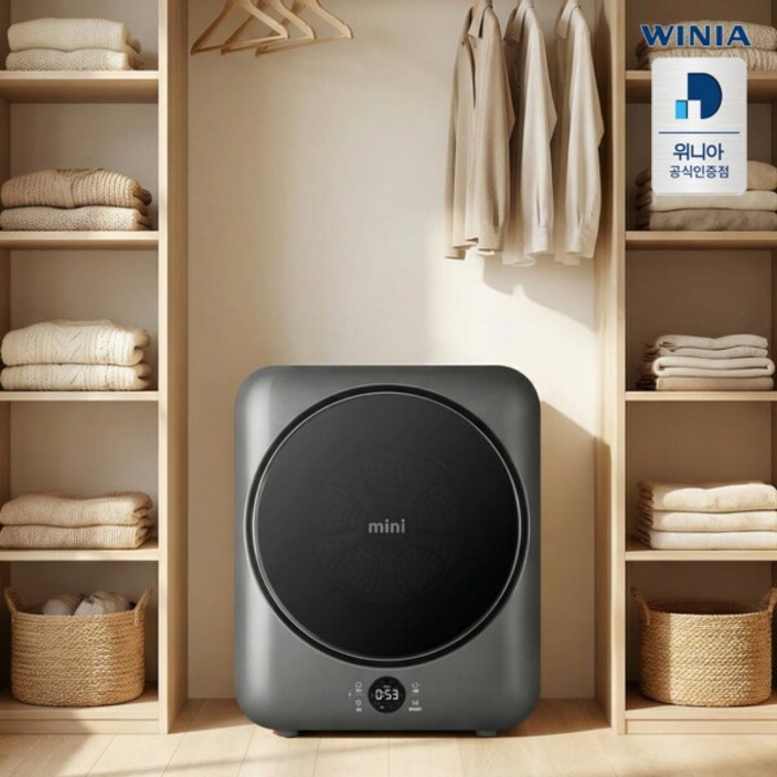 위니아 3kg 터치 미니건조기 WWR03SED