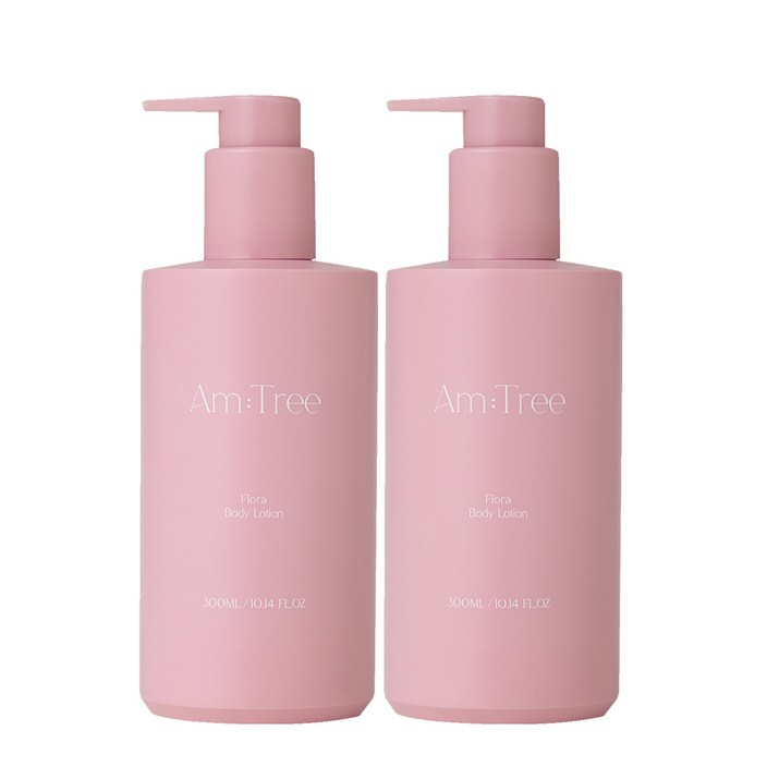 에이엠트리 플로라 바디로션 300ml 2개 퍼퓸로션 고보습 향좋은바디로션, 2개, 300ml
