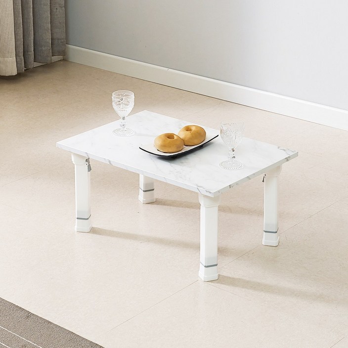 좌식 접이식 테이블 식탁 미니 밥상 교자상 다용도상 600X400, 멀바우