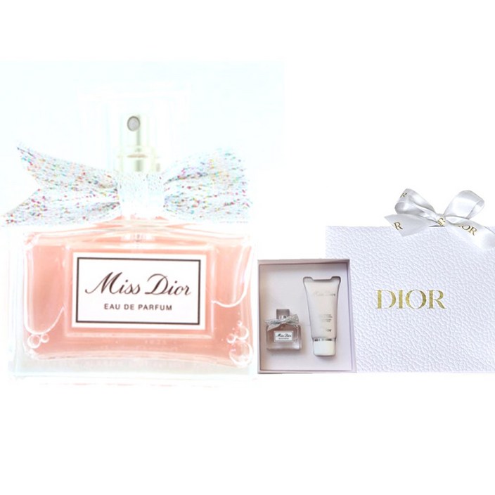 미스디올 오 드 퍼퓸 150ml + 블루밍 부케 디스커버리 키트 (백화점정품, 쇼핑백)