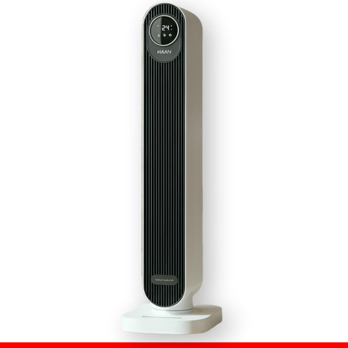 인스타 1위 한경희 AI 스마트 가정용 온풍기 1등 PTC 전기히터 전기난로, 블랙