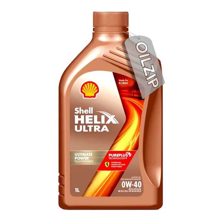한국쉘정품 쉘 힐릭스 울트라 0W40 SQ 1리터 가솔린 엔진오일