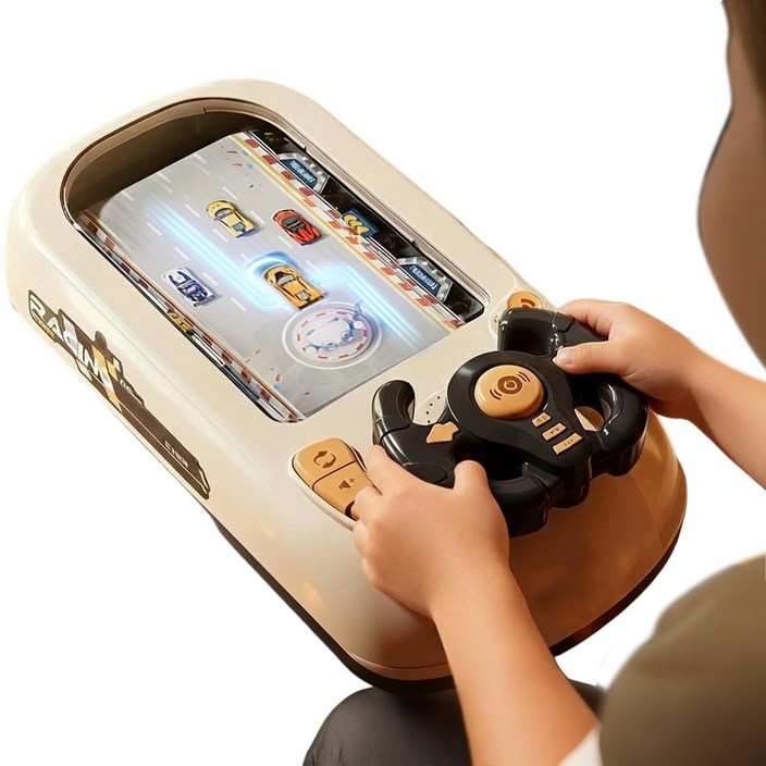 토요요 레이싱 게임 핸들 콘솔 장난감 자동차 보드게임 미니카 장난감SD1