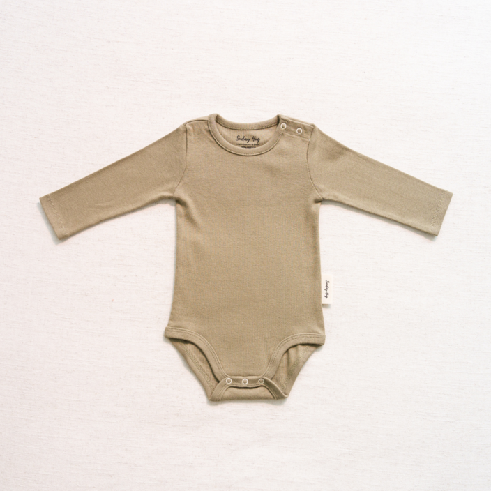 썬데이허그 데일리 밤부 긴팔 바디수트