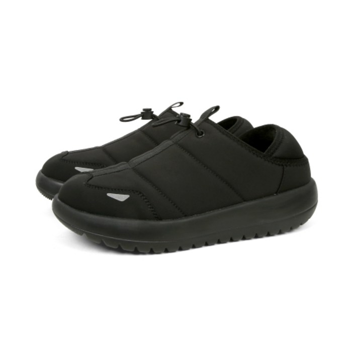 GAP 폴드 패딩 슬리퍼 블랙