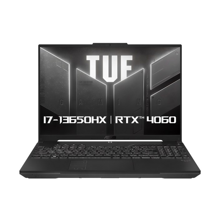 에이수스 2024 TUF 게이밍 F16 14 코어i7 인텔 13세대 지포스 RTX 4060, Mecha Gray, 512GB, 16GB, Free DOS, FX607JVQT213