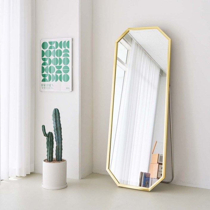 에이스홈 코코 팔각 와이드 스탠드 전신거울