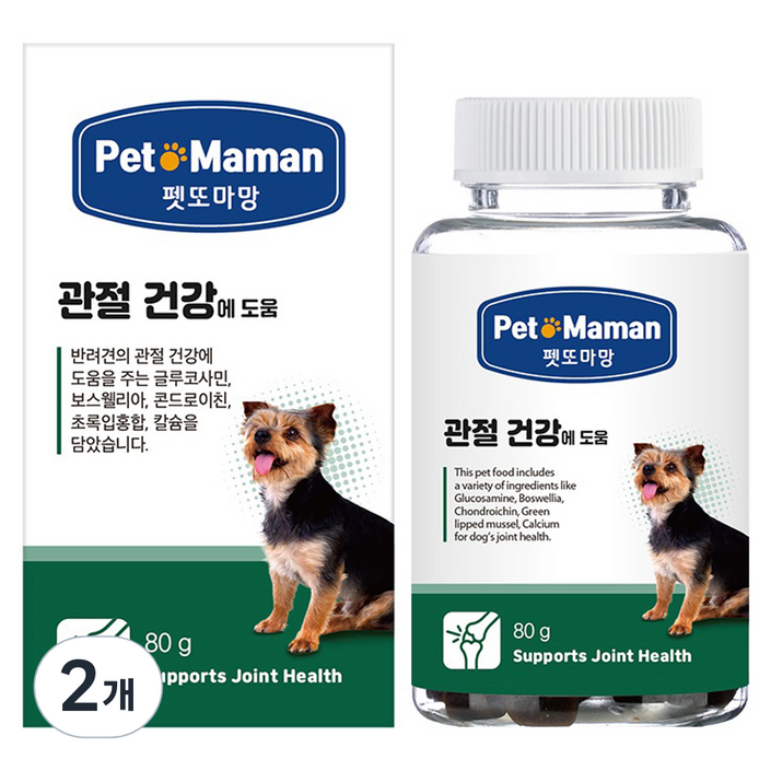 펫또마망 강아지 관절 건강에 도움 영양제