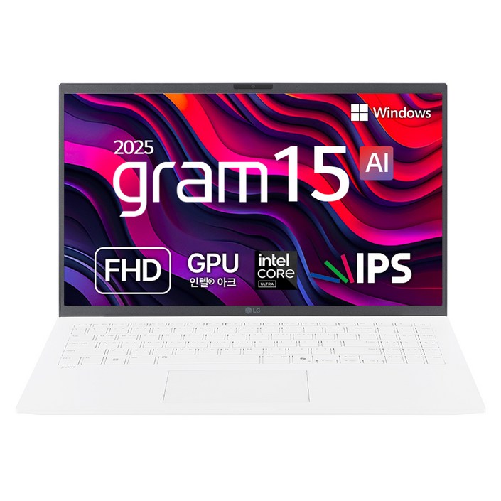 LG전자 2025 그램 AI 15 FHD 코어Ultra5 애로우레이크