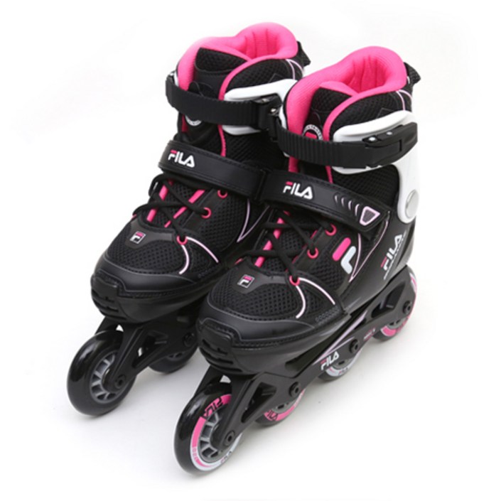 FILA 인라인롤러스케이트 XONE 보라매, 핑크마젠타, 1세트