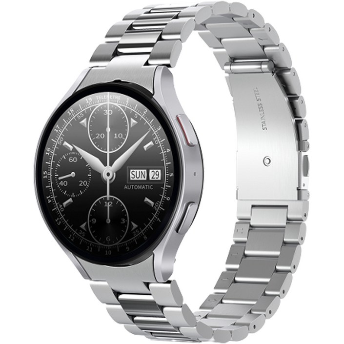 슈피겐 스마트워치 날개형 메탈 스트랩 밴드 모던핏316L AMP06498