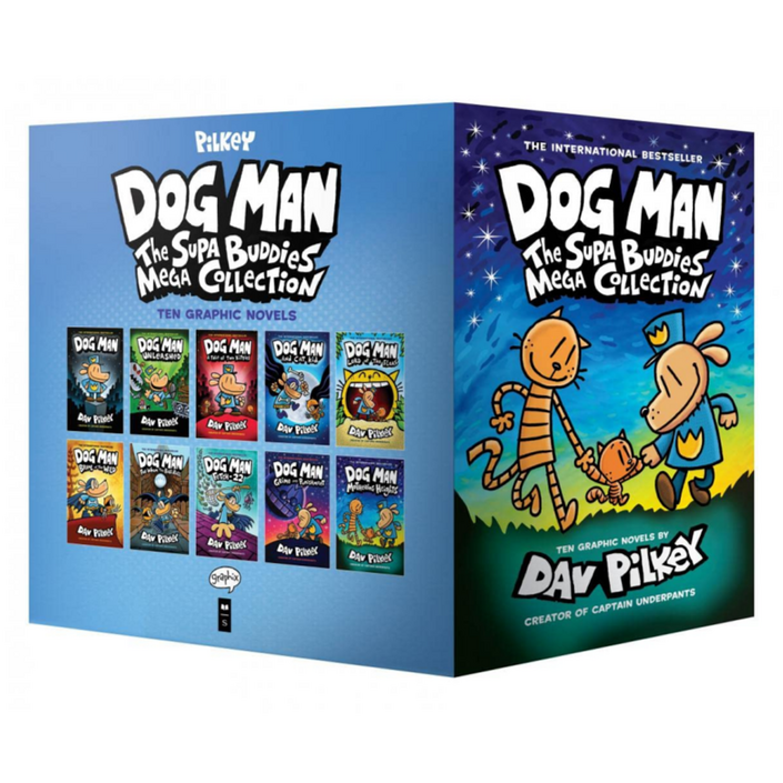 Dog Man 110 Boxed SetThe Supa Buddies Mega Collection