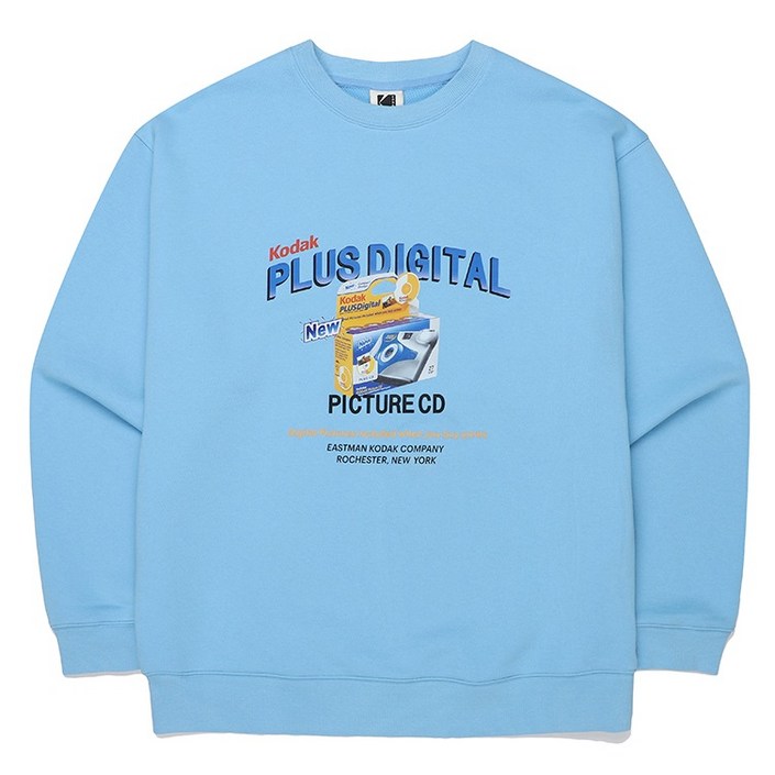 코닥어패럴 남녀공용 스테레오 맨투맨