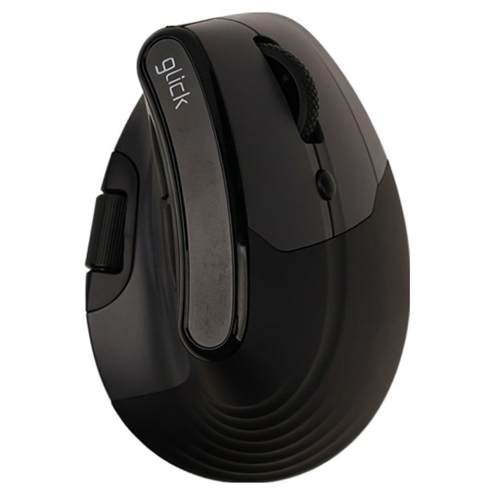 지클릭커 오피스프로 듀얼 휠마스터 버티컬 LCD 블루투스 무소음 무선 마우스