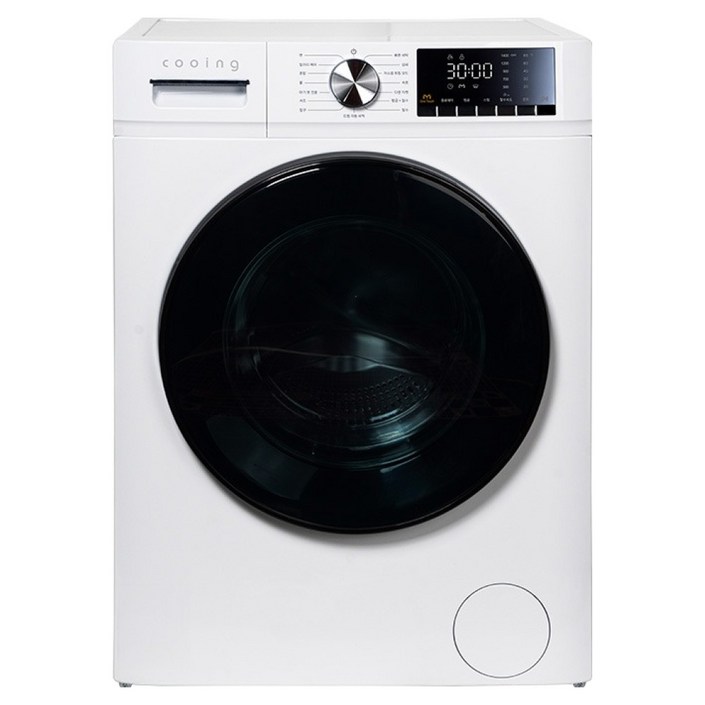 쿠잉전자 1등급 드럼세탁기 10kg 방문설치, 화이트, LDW10W