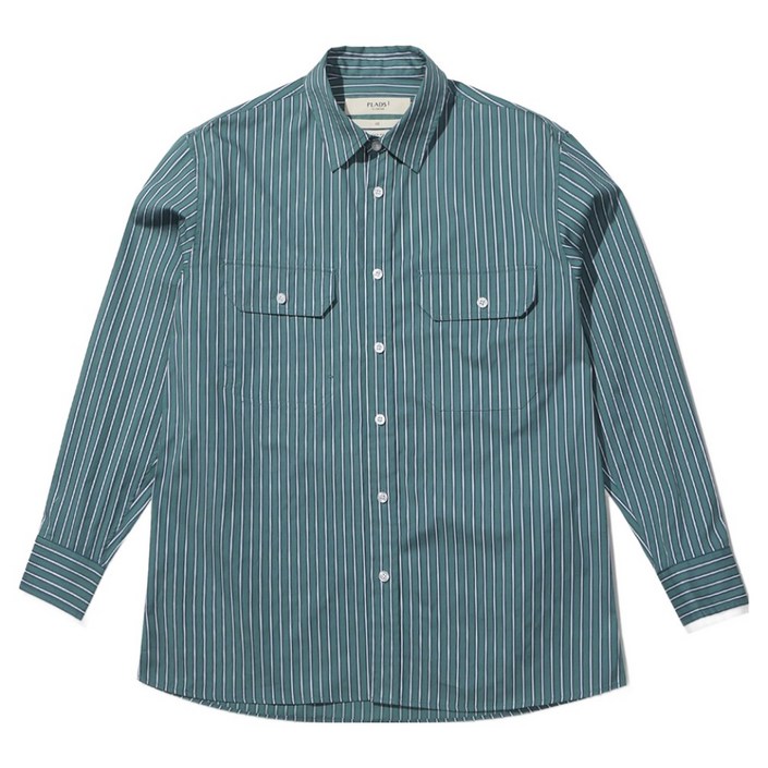 플라즈 티아이포맨 남성용 스트라이프 오버사이즈 셔츠 M234CSH152M