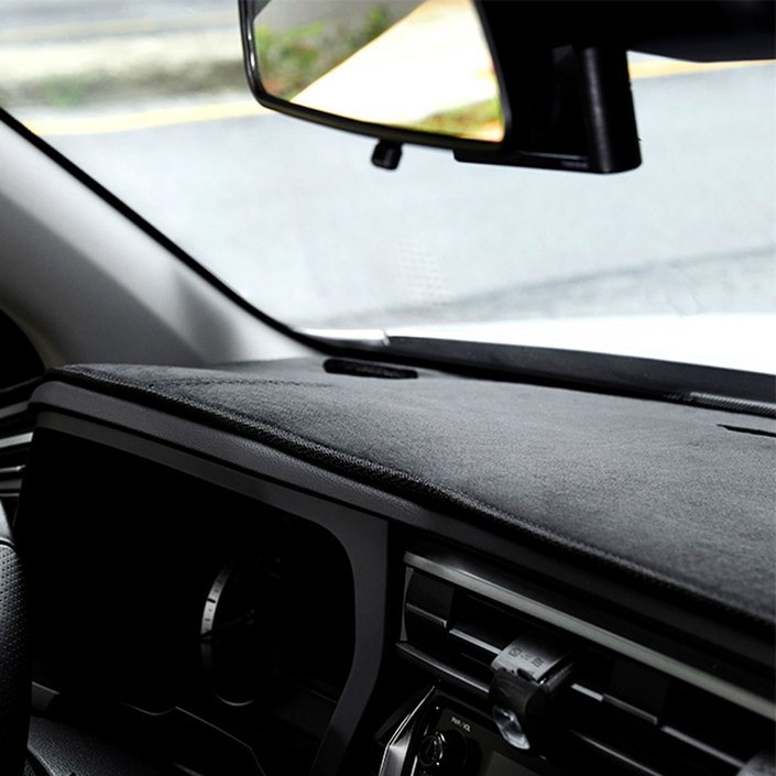 gaon 현대 마이크로벨벳 대쉬보드커버  갤패드 대 2p  중 4p, 캐스퍼 21년10월24년9월, 블랙