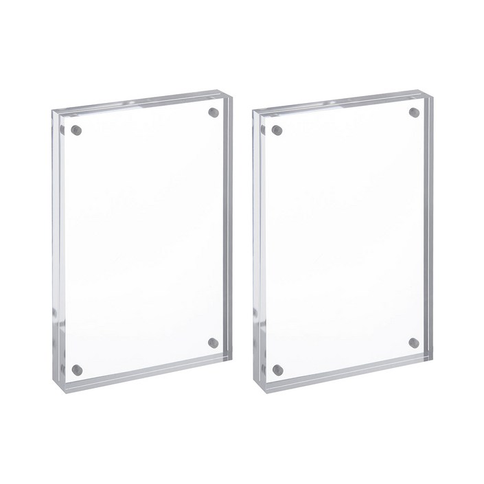 탐사 102x150 4컷 사진 투명 두꺼운 아크릴 액자 디오라마 제작 굿즈