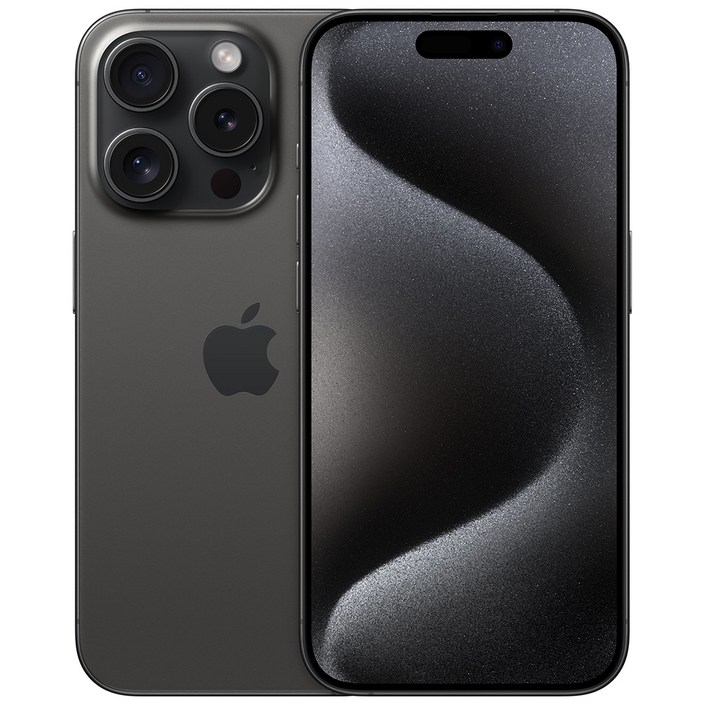 Apple 정품 아이폰 15 Pro 자급제, 블랙티타늄, 128GB Apple 정품 아이폰 15 Pro 자급제, 블랙티타늄, 128GB