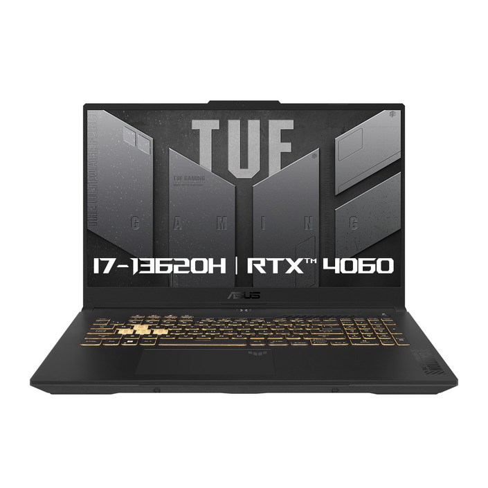 에이수스 2024 TUF 게이밍 F17 17.3 코어i7-13620H 인텔 13세대 지포스 RTX 4060