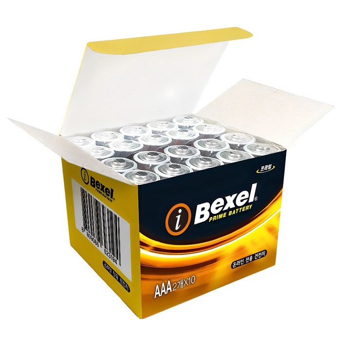 벡셀 아이프라임 알카라인 AAA건전지