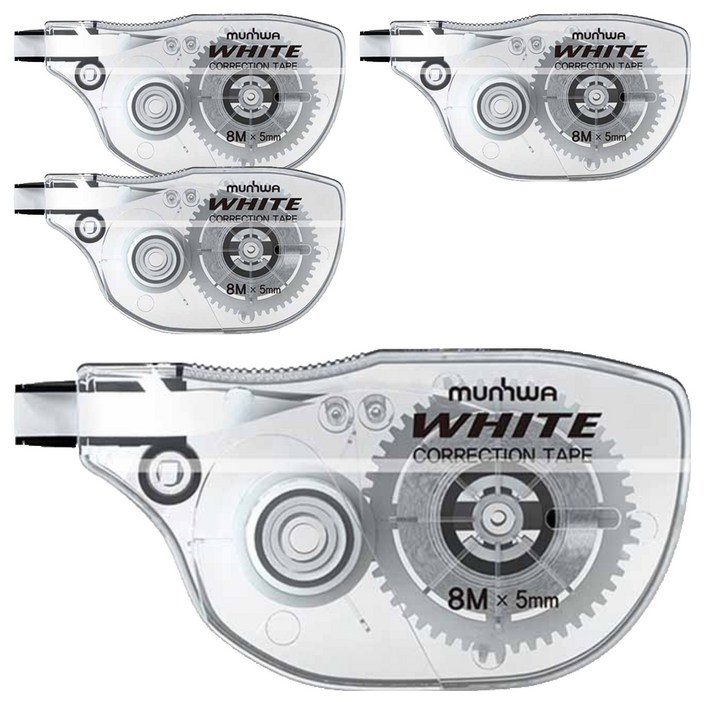 문화연필 수정테이프 5mm x 8M