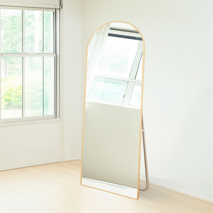 베라스코 대형 아치형 2in1 스탠드 벽걸이 전신거울