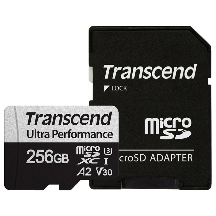 트랜센드 340S Ultra Performance 마이크로SD 메모리카드 TS256GUSD340S