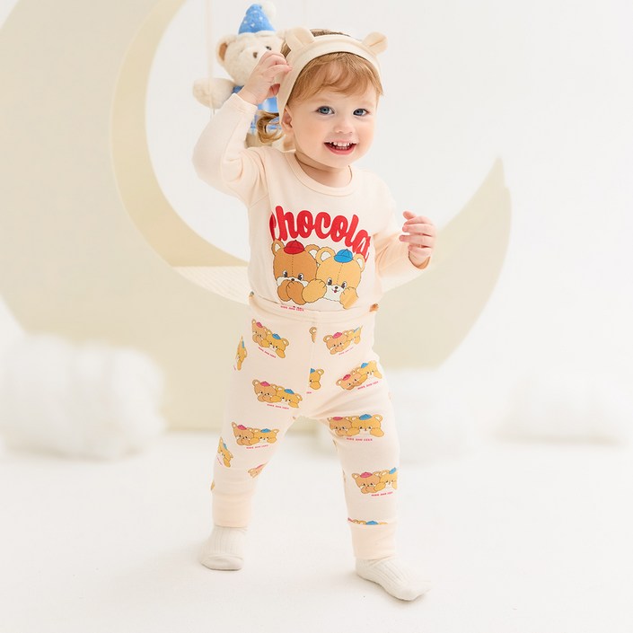 MilkBaby 유아용 숨바꼭질 바디수트 세트