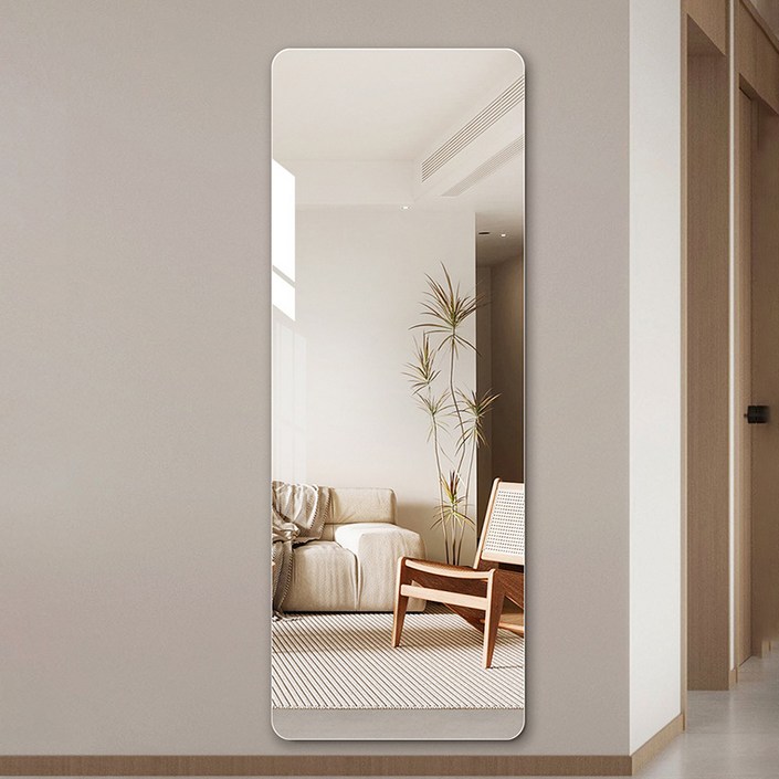 로렘 쉽게 붙이는 아크릴 전신거울 2mm 고급형 40 x 150 cm