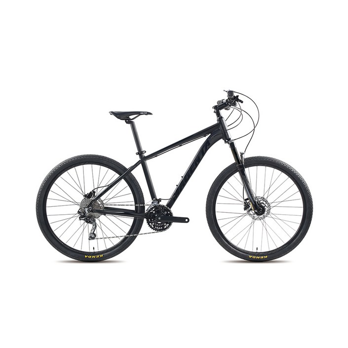 지오닉스 2021년형 마젠타 870 MTB 자전거, 매트블랙 + 블랙, 175cm