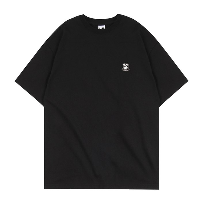 라이플리어 오버핏 반팔 티셔츠 20수 여성 남자 루즈핏 반팔티