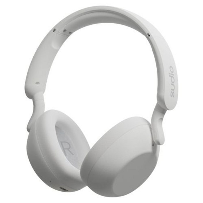 SUDIO R3 화이트 무선 헤드폰 Bluetooth5.4 iOS Android 대응마이크 ENC 노이즈